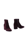 Ash Ankle Boots In Mauve