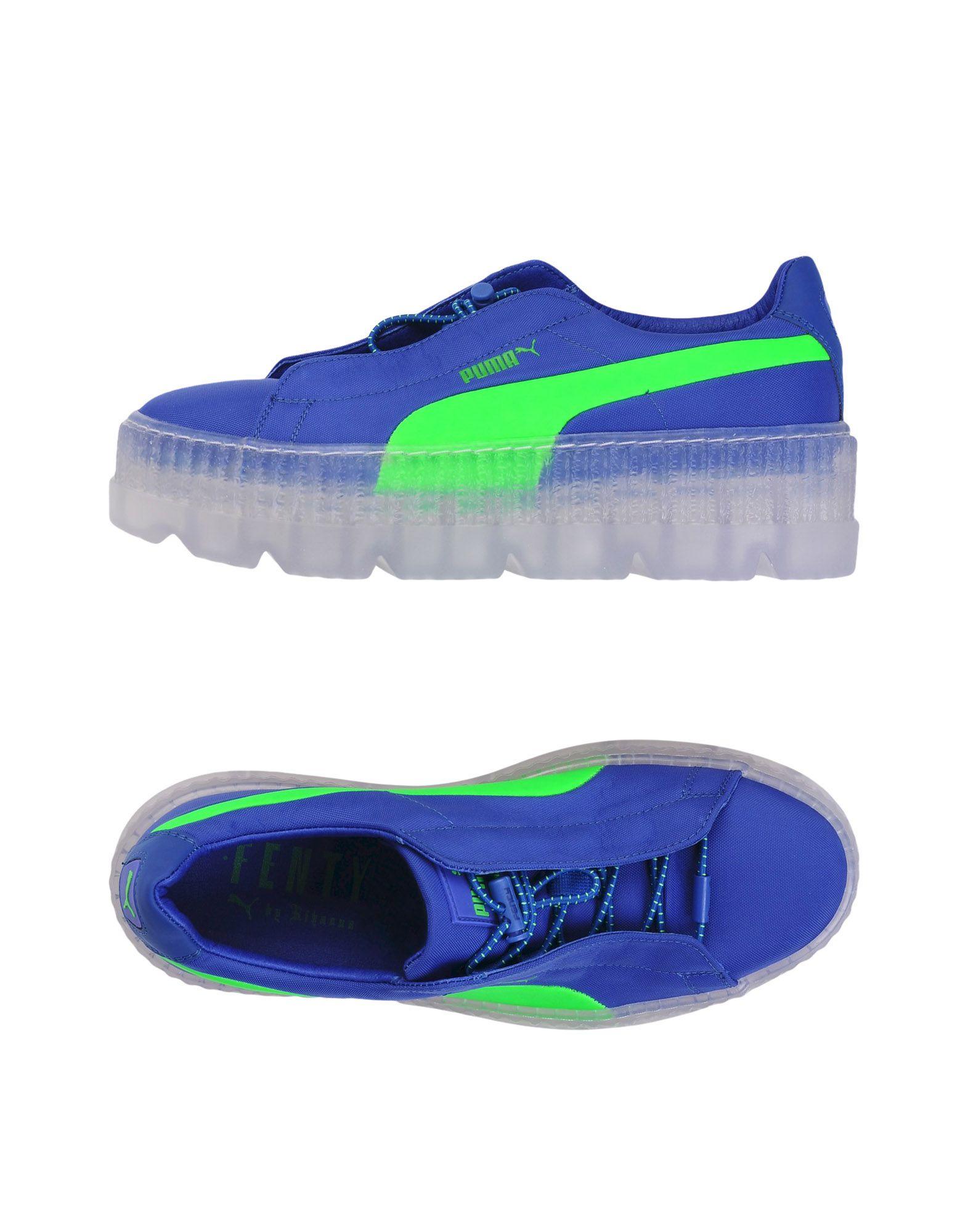 puma fenty trainer blue kids