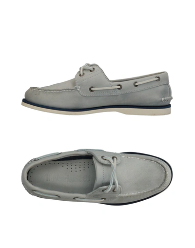 Timberland Loafers In Light Grey