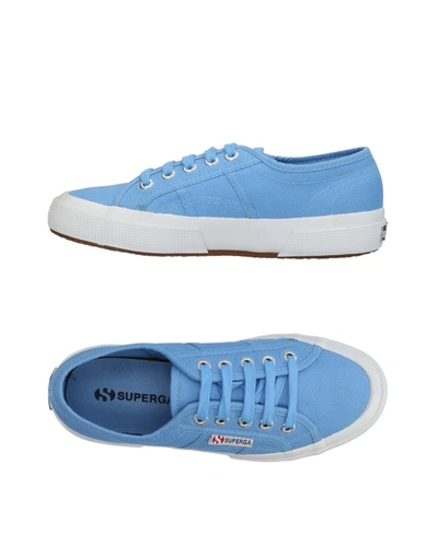 Superga Sneakers In Azure