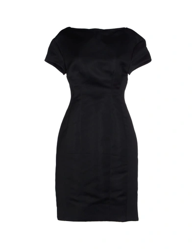 Acne Studios Short Dress In Black