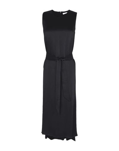 Atea Oceanie Midi Dress In Black