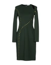 Versace Short Dress In Military Green