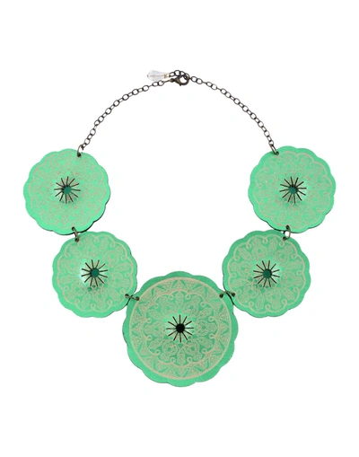 Almala Necklace In Green