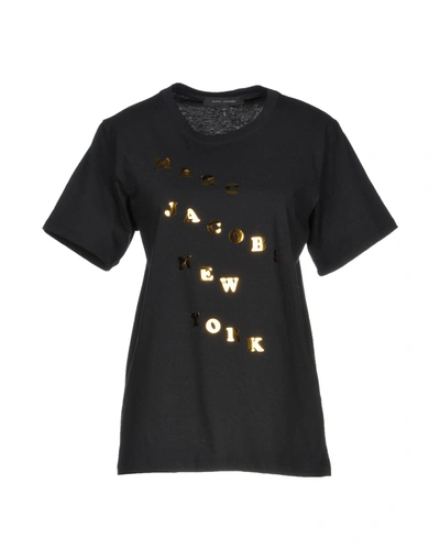 Marc Jacobs T-shirts In Black