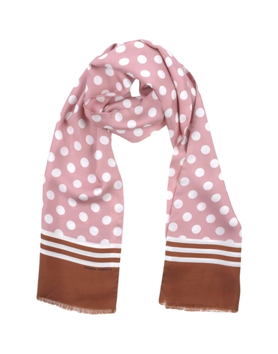 Andrea Pompilio Scarves In Pastel Pink