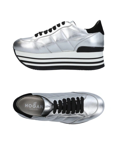 Hogan Sneakers In Silver