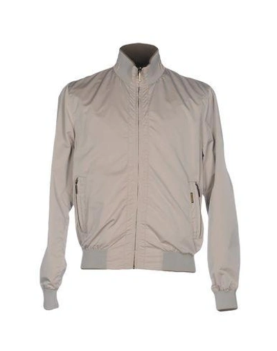 Moorer Bomber In Beige