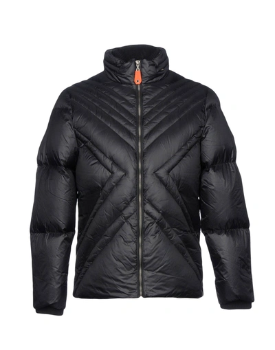 Bikkembergs Down Jacket In Black