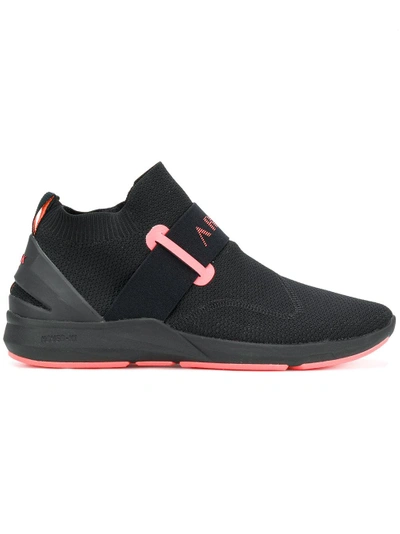 Arkk Mid-top Silp-on Sneakers - Black