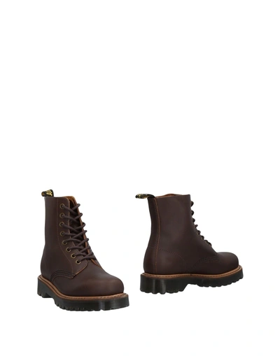 Dr. Martens' Ankle Boot In Dark Brown