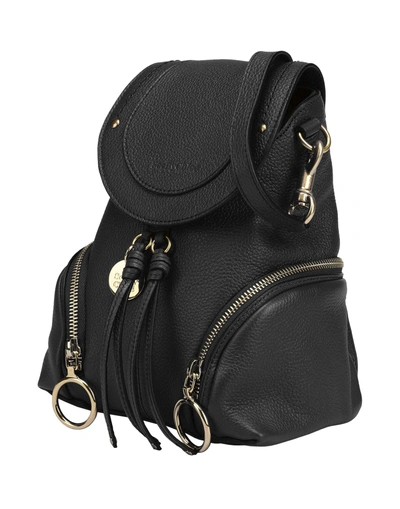 See By Chloé Backpacks & Fanny Packs In Black