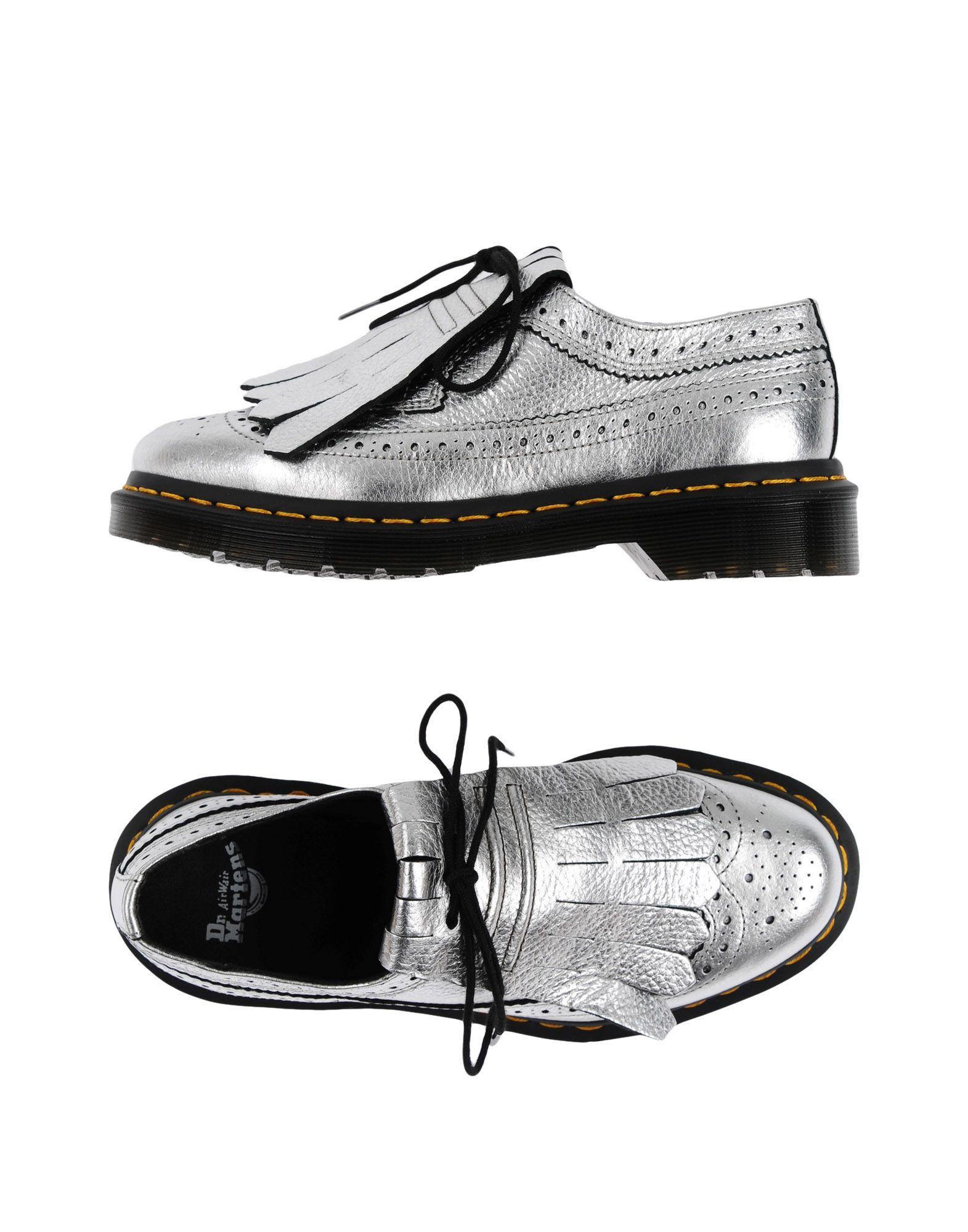 silver dr martens shoes