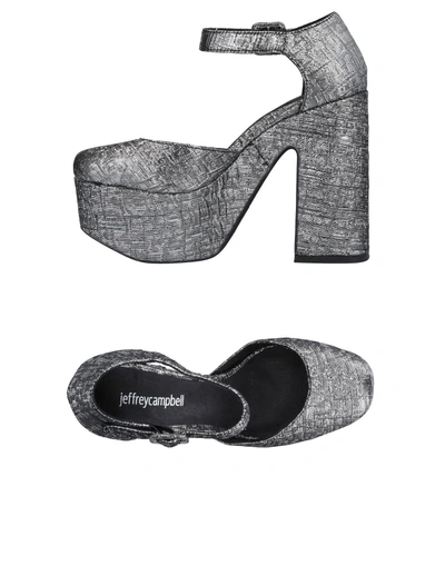 Jeffrey Campbell Pumps In Silver