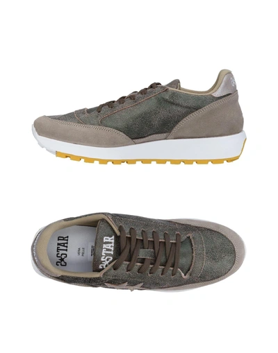 2star Sneakers In Military Green
