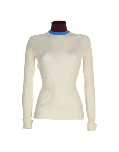 Calvin Klein Jeans Est.1978 Turtlenecks In Ivory