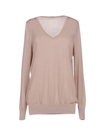 Malo Cashmere Blend In Pale Pink
