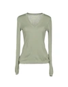 Malo Cashmere Blend In Light Green