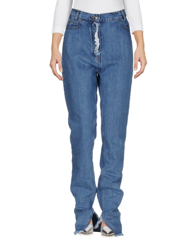 Magda Butrym Denim Pants In Blue