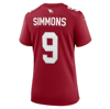Nike Isaiah Simmons Arizona Cardinals  Women's Nfl Game Football Jersey In Red