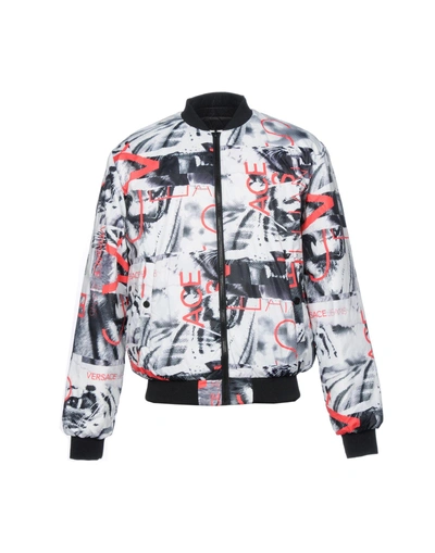 Versace Jeans Bomber In White