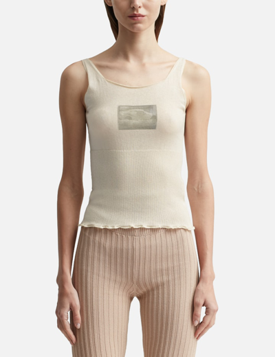 Paloma Wool Press Tank Top In White