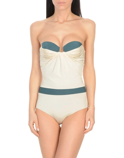 Moeva One-piece Swimsuits In Ivory