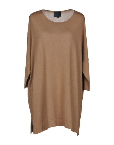 Hotel Particulier Sweater In Camel