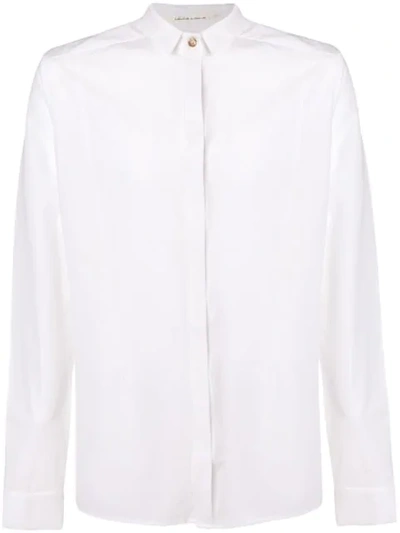 Individual Sentiments Classic Plain Shirt In White