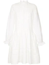 Matin Jissel Lace Trim Dress - White