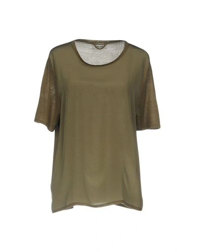 Max & Moi Jumper In Military Green