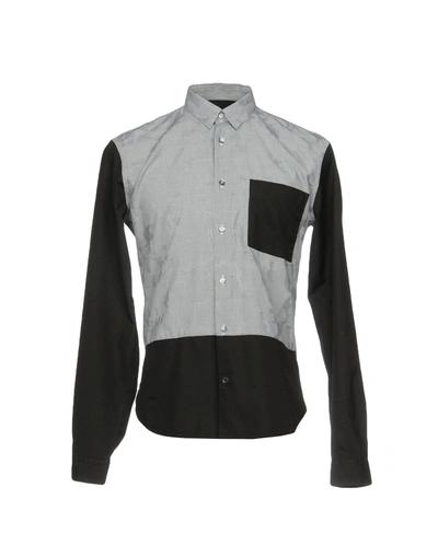 Mcq By Alexander Mcqueen Checked Shirt In Black