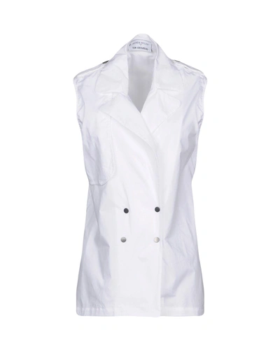 Wanda Nylon Blazer In White