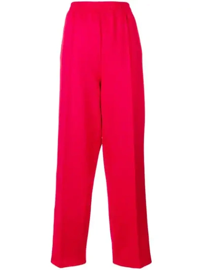 Faith Connexion Kappa Track Trousers In Red
