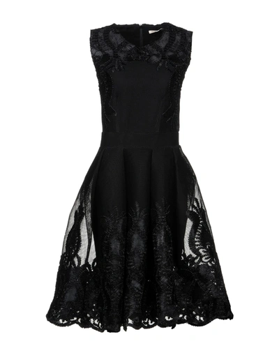 Maje Knee-length Dress In Black