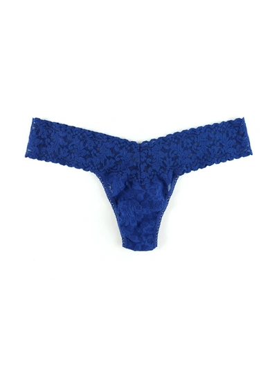Hanky Panky Signature Lace Low Rise Thong Oxford Blue Sale