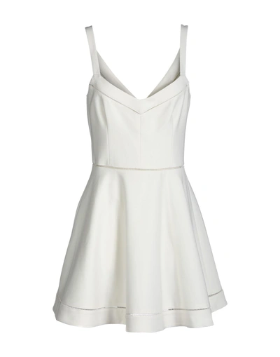 Elizabeth And James Short Dress In Ivory