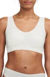 Chantelle Lingerie Soft Stretch Padded V-neck Bra In Ivory