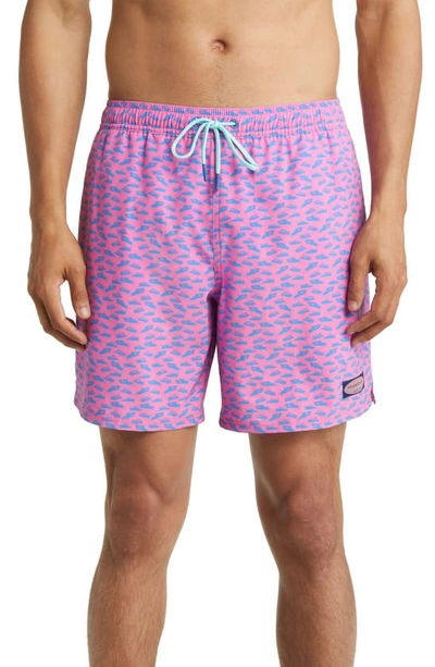 Vineyard Vines Chappy Swim Trunks In Picnic Boat Punch