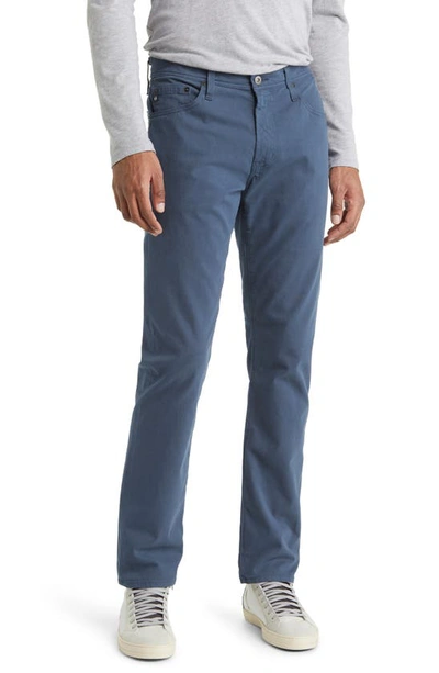 Ag Everett Sud Slim Straight Fit Pants In Sulfur Bright Night