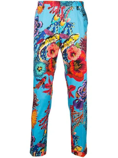 Paul Smith Floral Print Trousers