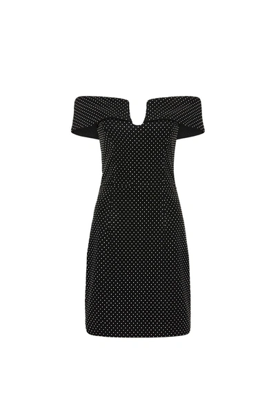 Rebecca Vallance -  Last Dance Mini Dress Black  - Size 6