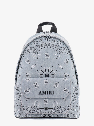 Amiri Backpack In Blue