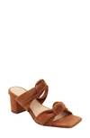 Andre Assous Darling Block Heel Sandal In Camel