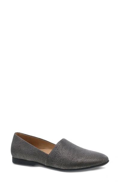 Dansko Larisa Loafer In Pewter Metallic