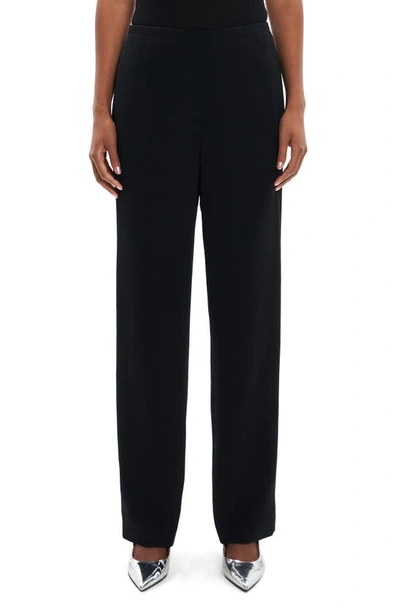 Theory Easy Pull-on Pants In Black - 001