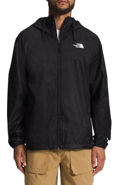 The North Face Cyclone 3 Windwall Packable Water Resistant Jacket In Black