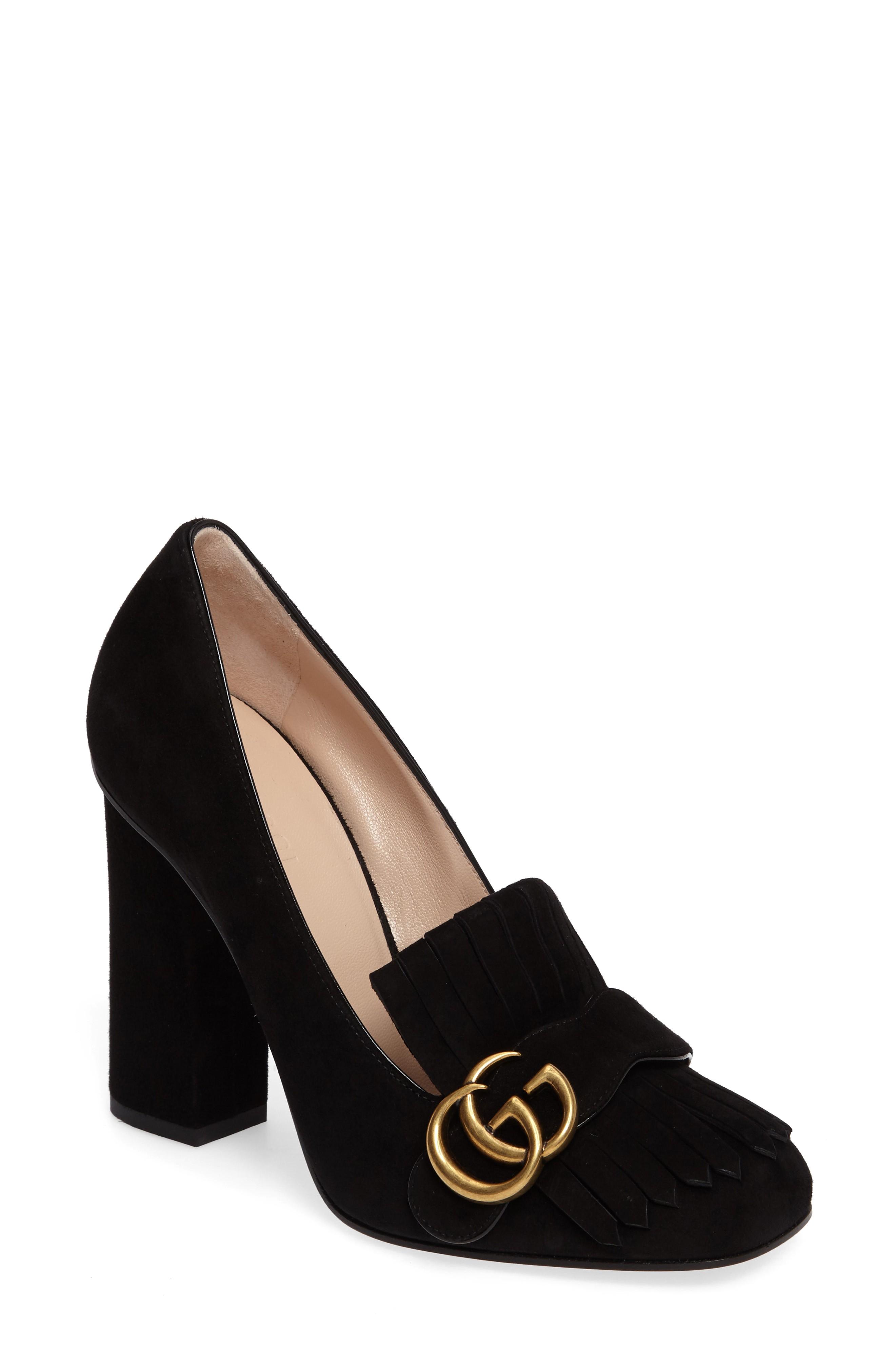 gucci marmont pumps sale