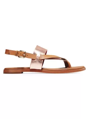 cole haan rose gold sandals