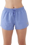 O'neill Boneyard Cover-up Shorts In Periwinkle